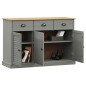 vidaXL Sideboard mit Schubladen VIGO 113x40x75 cm Massivholz Kiefer vidaXL Sideboard mit Schubladen VIGO 113x40x75 cm Massivholz Kiefer