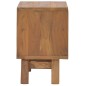 vidaXL Nachttisch 40x30x45 cm Teak Massivholz vidaXL Nachttisch 40x30x45 cm Teak Massivholz
