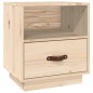 vidaXL Nachttisch 40x34x45 cm Massivholz Kiefer vidaXL Nachttisch 40x34x45 cm Massivholz Kiefer