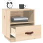 vidaXL Nachttisch 40x34x45 cm Massivholz Kiefer vidaXL Nachttisch 40x34x45 cm Massivholz Kiefer