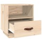 vidaXL Nachttisch 40x34x45 cm Massivholz Kiefer vidaXL Nachttisch 40x34x45 cm Massivholz Kiefer