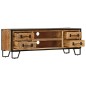 vidaXL TV-Regal mit Schubladen 120 x 30 x 40 cm Massivholz Mango vidaXL TV-Regal mit Schubladen 120 x 30 x 40 cm Massivholz Mango