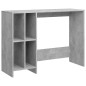 vidaXL Computertisch Betongrau 102,5x35x75 cm Holzwerkstoff vidaXL Computertisch Betongrau 102,5x35x75 cm Holzwerkstoff