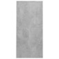 vidaXL Computertisch Betongrau 102,5x35x75 cm Holzwerkstoff vidaXL Computertisch Betongrau 102,5x35x75 cm Holzwerkstoff