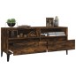 vidaXL TV-Schrank Räuchereiche 100x34,5x44,5 cm Holzwerkstoff vidaXL TV-Schrank Räuchereiche 100x34,5x44,5 cm Holzwerkstoff