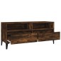 vidaXL TV-Schrank Räuchereiche 100x34,5x44,5 cm Holzwerkstoff vidaXL TV-Schrank Räuchereiche 100x34,5x44,5 cm Holzwerkstoff