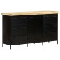 vidaXL Sideboard 140x38x76 cm Raues Mangoholz vidaXL Sideboard 140x38x76 cm Raues Mangoholz