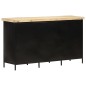 vidaXL Sideboard 140x38x76 cm Raues Mangoholz vidaXL Sideboard 140x38x76 cm Raues Mangoholz