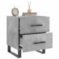 vidaXL Nachttische 2 Stk. Betongrau 40x35x47,5 cm Holzwerkstoff vidaXL Nachttische 2 Stk. Betongrau 40x35x47,5 cm Holzwerkstoff