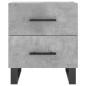 vidaXL Nachttische 2 Stk. Betongrau 40x35x47,5 cm Holzwerkstoff vidaXL Nachttische 2 Stk. Betongrau 40x35x47,5 cm Holzwerkstoff