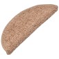 vidaXL Treppenmatten 15 Stk. Beige 65x21x4 cm vidaXL Treppenmatten 15 Stk. Beige 65x21x4 cm