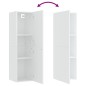 vidaXL TV-Schränke 2 Stk. Weiß 30,5x30x110 cm Holzwerkstoff vidaXL TV-Schränke 2 Stk. Weiß 30,5x30x110 cm Holzwerkstoff