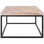 vidaXL Couchtisch 110x60x37 cm Massivholz vidaXL Couchtisch 110x60x37 cm Massivholz
