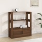 vidaXL Sideboard Braun Eichen-Optik 80x30x90 cm Holzwerkstoff vidaXL Sideboard Braun Eichen-Optik 80x30x90 cm Holzwerkstoff