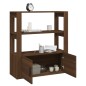 vidaXL Sideboard Braun Eichen-Optik 80x30x90 cm Holzwerkstoff vidaXL Sideboard Braun Eichen-Optik 80x30x90 cm Holzwerkstoff