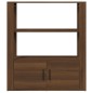 vidaXL Sideboard Braun Eichen-Optik 80x30x90 cm Holzwerkstoff vidaXL Sideboard Braun Eichen-Optik 80x30x90 cm Holzwerkstoff