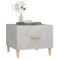 vidaXL Couchtische 2 Stk. Betongrau 50x50x40 cm Holzwerkstoff vidaXL Couchtische 2 Stk. Betongrau 50x50x40 cm Holzwerkstoff