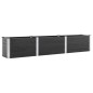 vidaXL Garten-Hochbeet 300x50x54 cm WPC Grau vidaXL Garten-Hochbeet 300x50x54 cm WPC Grau