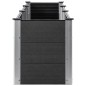 vidaXL Garten-Hochbeet 300x50x54 cm WPC Grau vidaXL Garten-Hochbeet 300x50x54 cm WPC Grau
