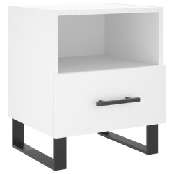 vidaXL Nachttisch Weiß 40x35x47,5 cm Holzwerkstoff