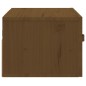 vidaXL Wand-Nachttische 2 Stk. Honigbraun 40x29,5x22 cm vidaXL Wand-Nachttische 2 Stk. Honigbraun 40x29,5x22 cm