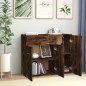 vidaXL Sideboard Räuchereiche 88x30x70 cm Holzwerkstoff vidaXL Sideboard Räuchereiche 88x30x70 cm Holzwerkstoff