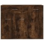 vidaXL Sideboard Räuchereiche 88x30x70 cm Holzwerkstoff vidaXL Sideboard Räuchereiche 88x30x70 cm Holzwerkstoff