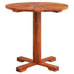 vidaXL Bistrotisch 70x70 cm Akazie Massivholz 