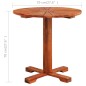 vidaXL Bistrotisch 70x70 cm Akazie Massivholz vidaXL Bistrotisch 70x70 cm Akazie Massivholz