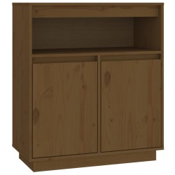 vidaXL Sideboard Honigbraun 70x34x80 cm Massivholz Kiefer