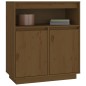 vidaXL Sideboard Honigbraun 70x34x80 cm Massivholz Kiefer vidaXL Sideboard Honigbraun 70x34x80 cm Massivholz Kiefer