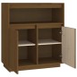 vidaXL Sideboard Honigbraun 70x34x80 cm Massivholz Kiefer vidaXL Sideboard Honigbraun 70x34x80 cm Massivholz Kiefer