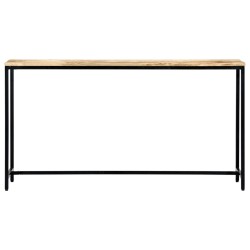 vidaXL Konsolentisch 140 x 35 x 76 cm Massivholz Mango