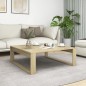vidaXL Couchtisch Sonoma-Eiche 100x100x35 cm Holzwerkstoff vidaXL Couchtisch Sonoma-Eiche 100x100x35 cm Holzwerkstoff