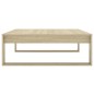 vidaXL Couchtisch Sonoma-Eiche 100x100x35 cm Holzwerkstoff vidaXL Couchtisch Sonoma-Eiche 100x100x35 cm Holzwerkstoff