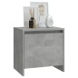 vidaXL Nachttische 2 Stk. Betongrau 45x34x44,5 cm Holzwerkstoff vidaXL Nachttische 2 Stk. Betongrau 45x34x44,5 cm Holzwerkstoff