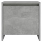 vidaXL Nachttische 2 Stk. Betongrau 45x34x44,5 cm Holzwerkstoff vidaXL Nachttische 2 Stk. Betongrau 45x34x44,5 cm Holzwerkstoff