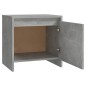 vidaXL Nachttische 2 Stk. Betongrau 45x34x44,5 cm Holzwerkstoff vidaXL Nachttische 2 Stk. Betongrau 45x34x44,5 cm Holzwerkstoff
