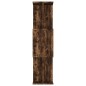 vidaXL Bücherregal/Raumteiler Räuchereiche 80x24x96 cm Holzwerkstoff vidaXL Bücherregal/Raumteiler Räuchereiche 80x24x96 cm Holzwerkstoff