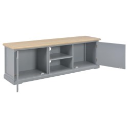 vidaXL TV-Schrank Grau 120×30×40 cm Holz