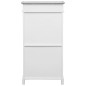 vidaXL Schuhschrank Grau 50 x 28 x 98 cm Paulownia Holz vidaXL Schuhschrank Grau 50 x 28 x 98 cm Paulownia Holz