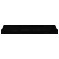 vidaXL Schwebendes Wandregal Hochglanz-Schwarz 80x23,5x3,8 cm MDF vidaXL Schwebendes Wandregal Hochglanz-Schwarz 80x23,5x3,8 cm MDF