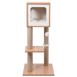 vidaXL Katzen-Kratzbaum mit Sisal-Kratzmatte 90 cm