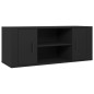 vidaXL TV-Schrank Schwarz 100x35x40 cm Holzwerkstoff vidaXL TV-Schrank Schwarz 100x35x40 cm Holzwerkstoff