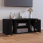 vidaXL TV-Schrank Schwarz 100x35x40 cm Holzwerkstoff vidaXL TV-Schrank Schwarz 100x35x40 cm Holzwerkstoff