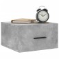 vidaXL Wand-Nachttische 2 Stk. Betongrau 35x35x20 cm vidaXL Wand-Nachttische 2 Stk. Betongrau 35x35x20 cm