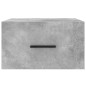 vidaXL Wand-Nachttische 2 Stk. Betongrau 35x35x20 cm vidaXL Wand-Nachttische 2 Stk. Betongrau 35x35x20 cm