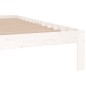 vidaXL Massivholzbett Weiß 180x200 cm vidaXL Massivholzbett Weiß 180x200 cm