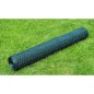 vidaXL Drahtzaun mit PVC-Beschichtung 25x1 m Grün vidaXL Drahtzaun mit PVC-Beschichtung 25x1 m Grün