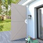 vidaXL Faltbarer Terrassen-Seitenfächer Creme 300×150 cm vidaXL Faltbarer Terrassen-Seitenfächer Creme 300×150 cm